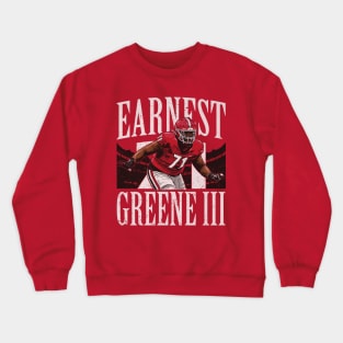 Earnest Greene III College Player Name Crewneck Sweatshirt